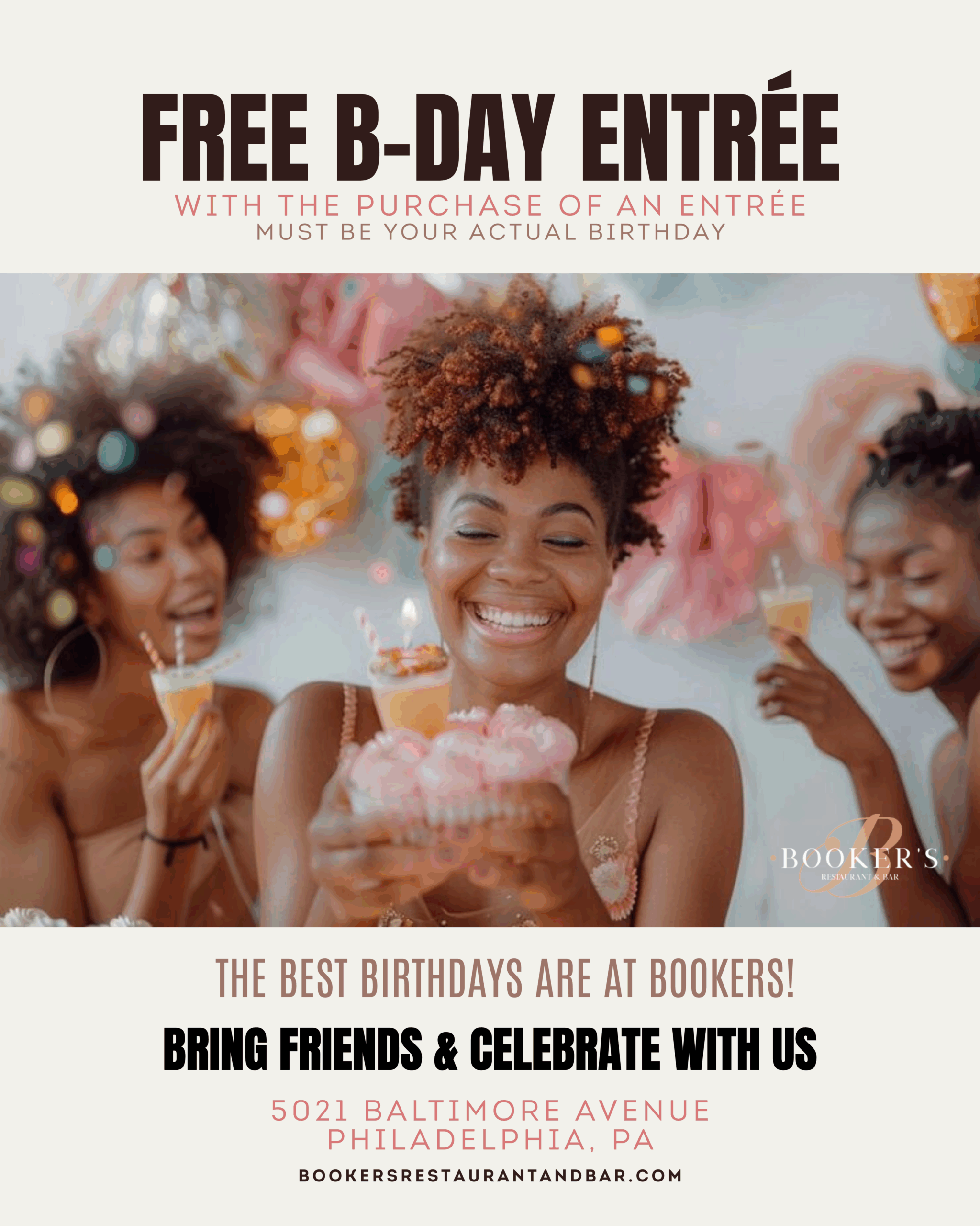 Bookers Restaurant & Bar Events